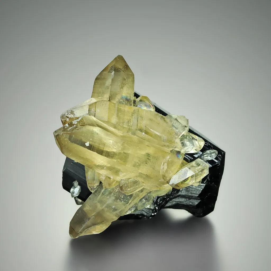 Tourmaline Schorl & Smoky Quartz - image 4