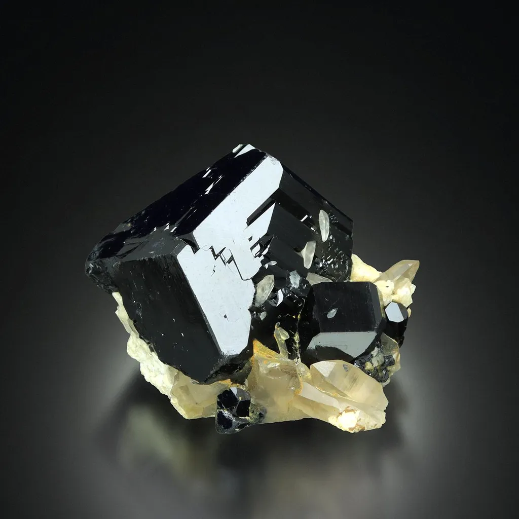 Tourmaline Schorl & Smoky Quartz - image 4