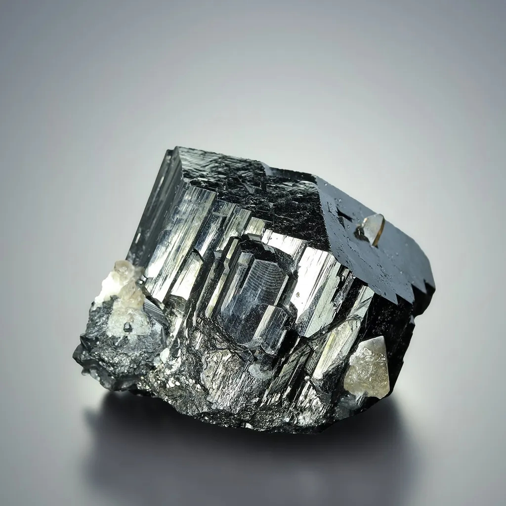 Tourmaline Schorl & Smoky Quartz - image 3