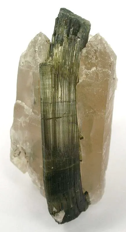 Tourmaline Showing Natural Tectonic Bend - image 2