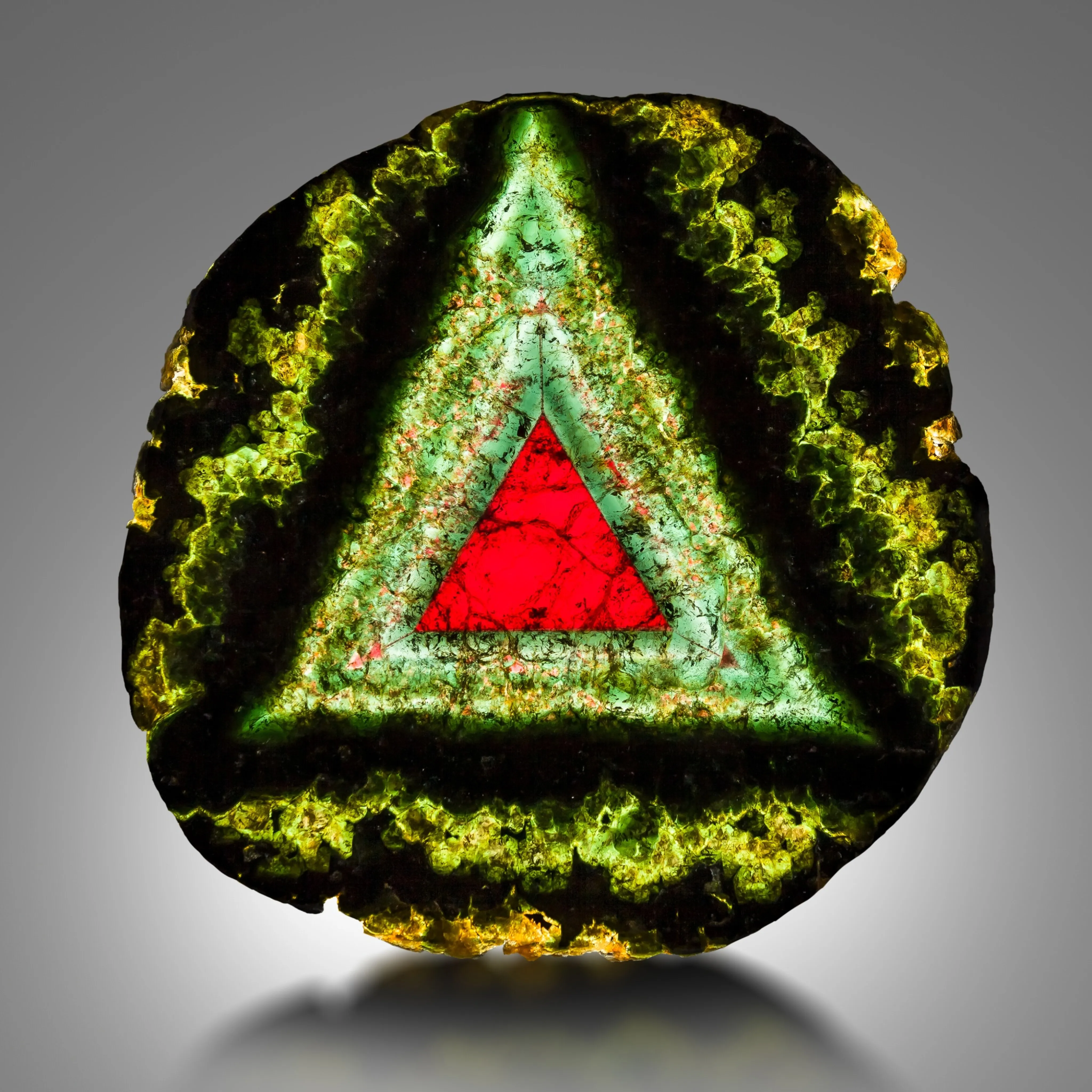 Tourmaline Slice - image 1