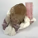 Tourmaline, Smoky Quartz, Lepidolite, Albite - image 1