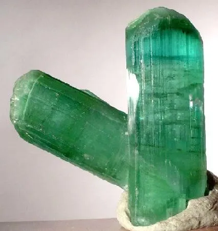 Tourmaline, Tourmaline (Var: Indicolite) image