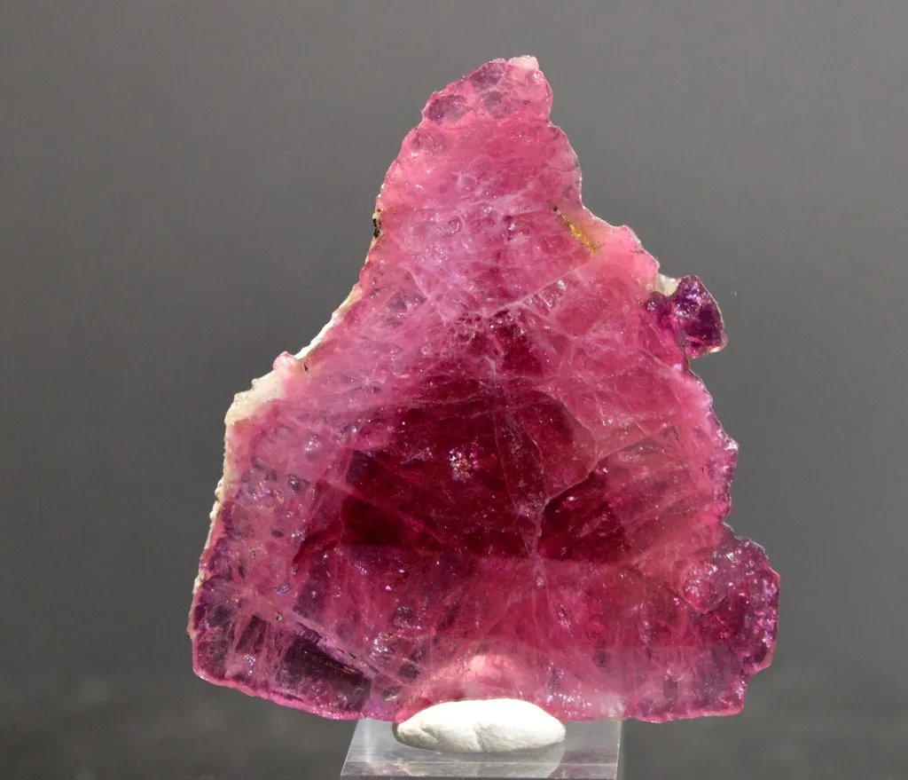 Tourmaline "Triangle" 11 grams - Malkhan pegmatite field, Krasnyi Chikoy, Chitinskaya Oblast, Russia - image 2