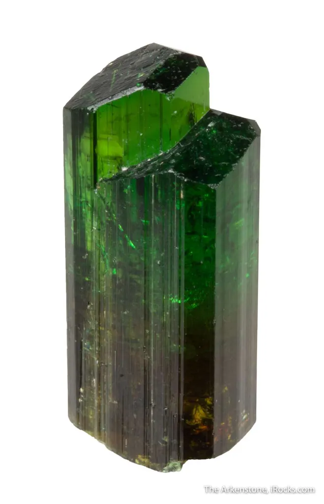 Tourmaline var. Chrome Dravite image