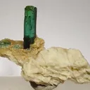 Tourmaline (Var: Indicolite), Albite - image 1