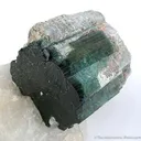 Tourmaline Var. Indicolite Altering To Lepidolite - image 3