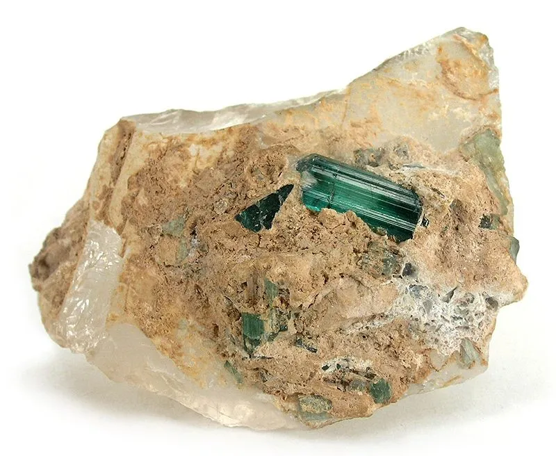 Tourmaline (Var: Indicolite) image