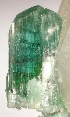 Tourmaline (Var: Indicolite), Quartz - image 3