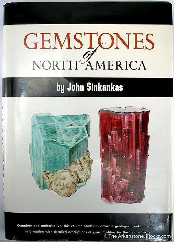 Tourmaline Var. Indicolite (With Sinkankas' Signed/Inscribed Book) - image 4
