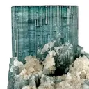 Tourmaline Var. Indicolite (With Sinkankas' Signed/Inscribed Book) - image 3