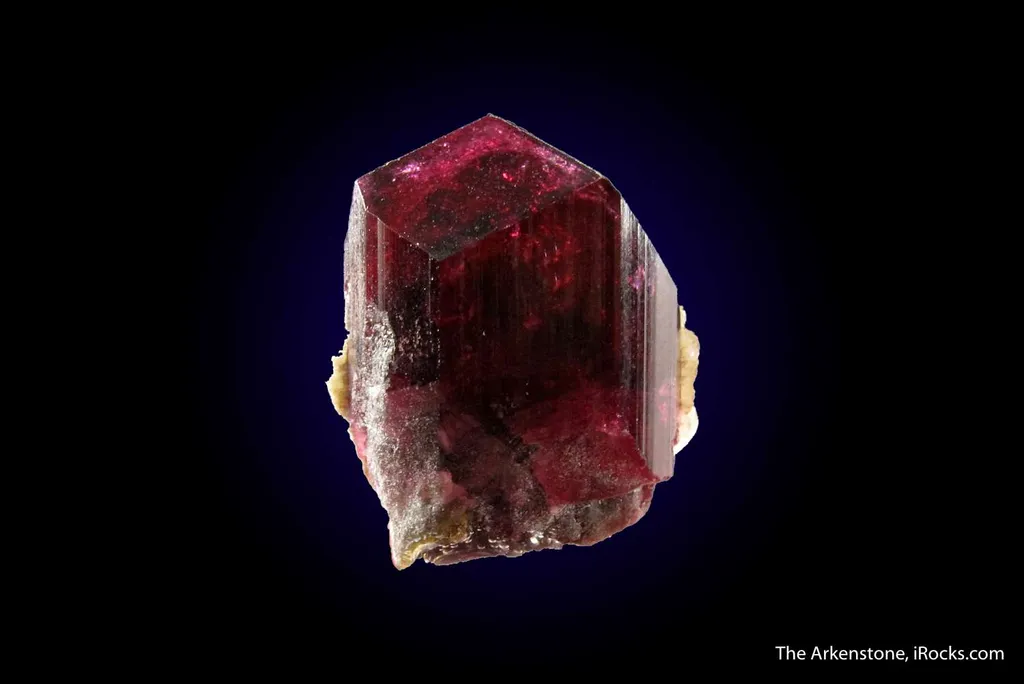 Tourmaline var. Liddicoatite with Manandonite - image 4