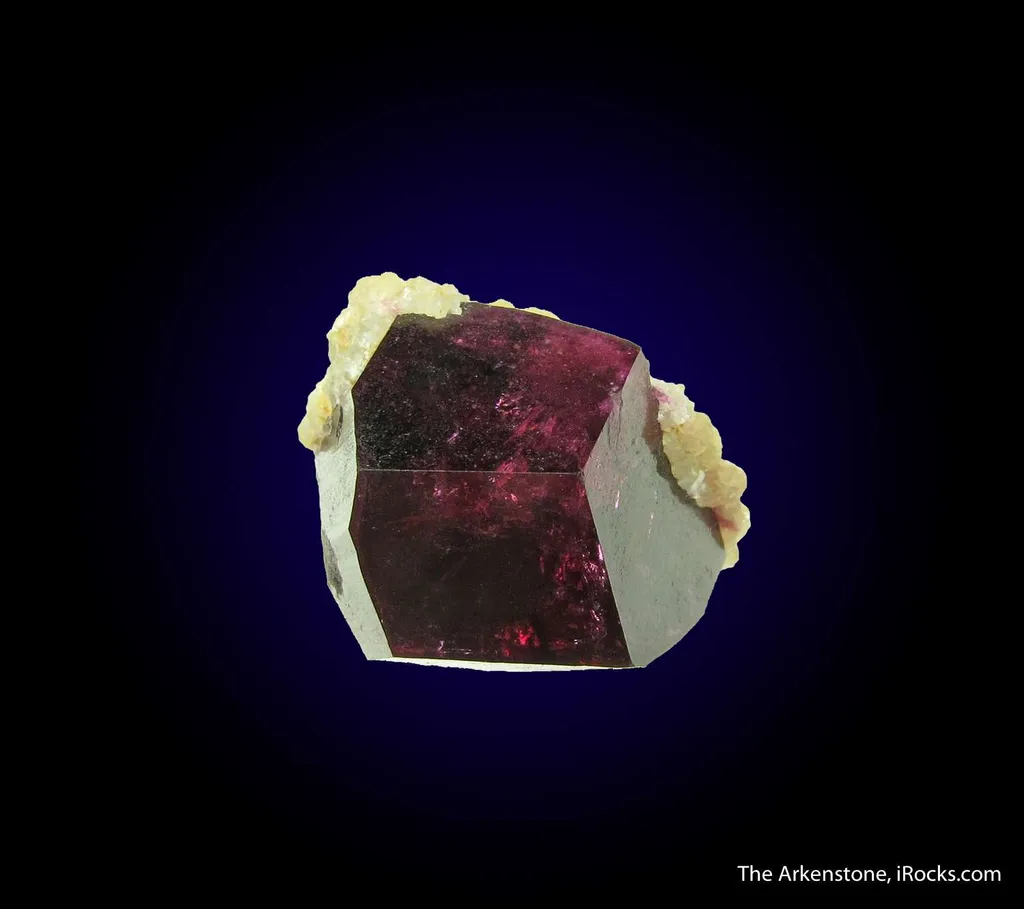 Tourmaline var. Liddicoatite with Manandonite - image 5