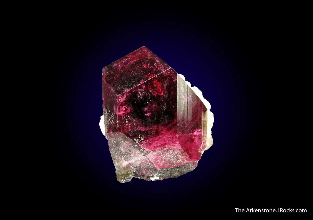 Tourmaline var. Liddicoatite with Manandonite image