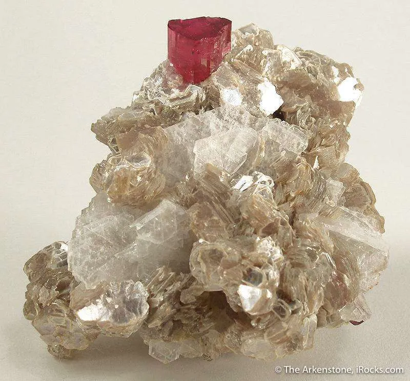 Tourmaline Var. Rubellite image