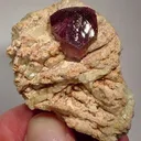 Tourmaline (Var: Rubellite), Albite (Var: Cleavelandite) - image 1