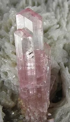 Tourmaline (Var: Rubellite), Albite (Var: Cleavelandite) - image 2