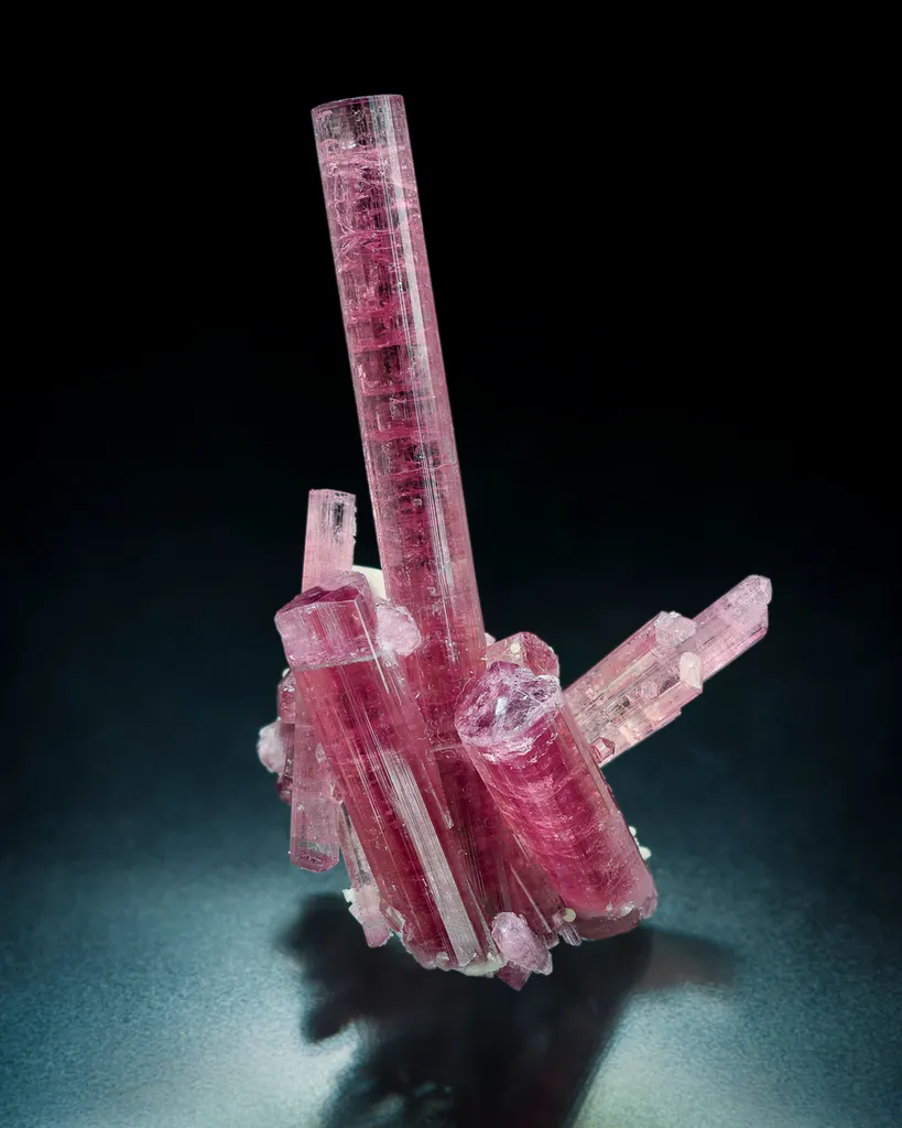 Tourmaline var. Rubellite from Coronel Murta, Brazil