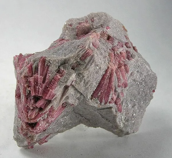 Tourmaline (Var: Rubellite), Lepidolite image