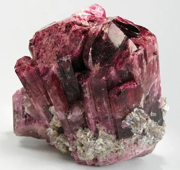 Tourmaline (Var: Rubellite), Lepidolite image