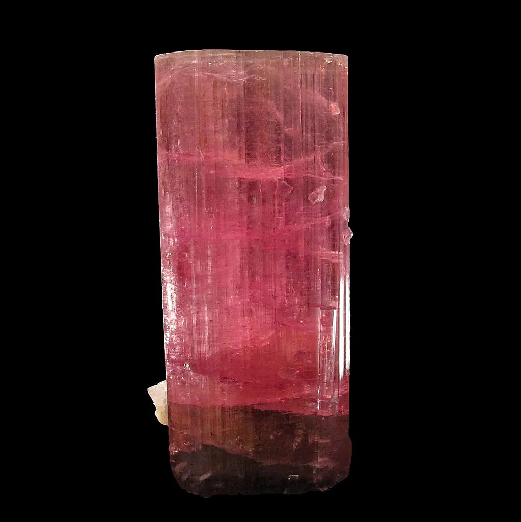 Tourmaline var. Rubellite with Albite and Lepidolite image