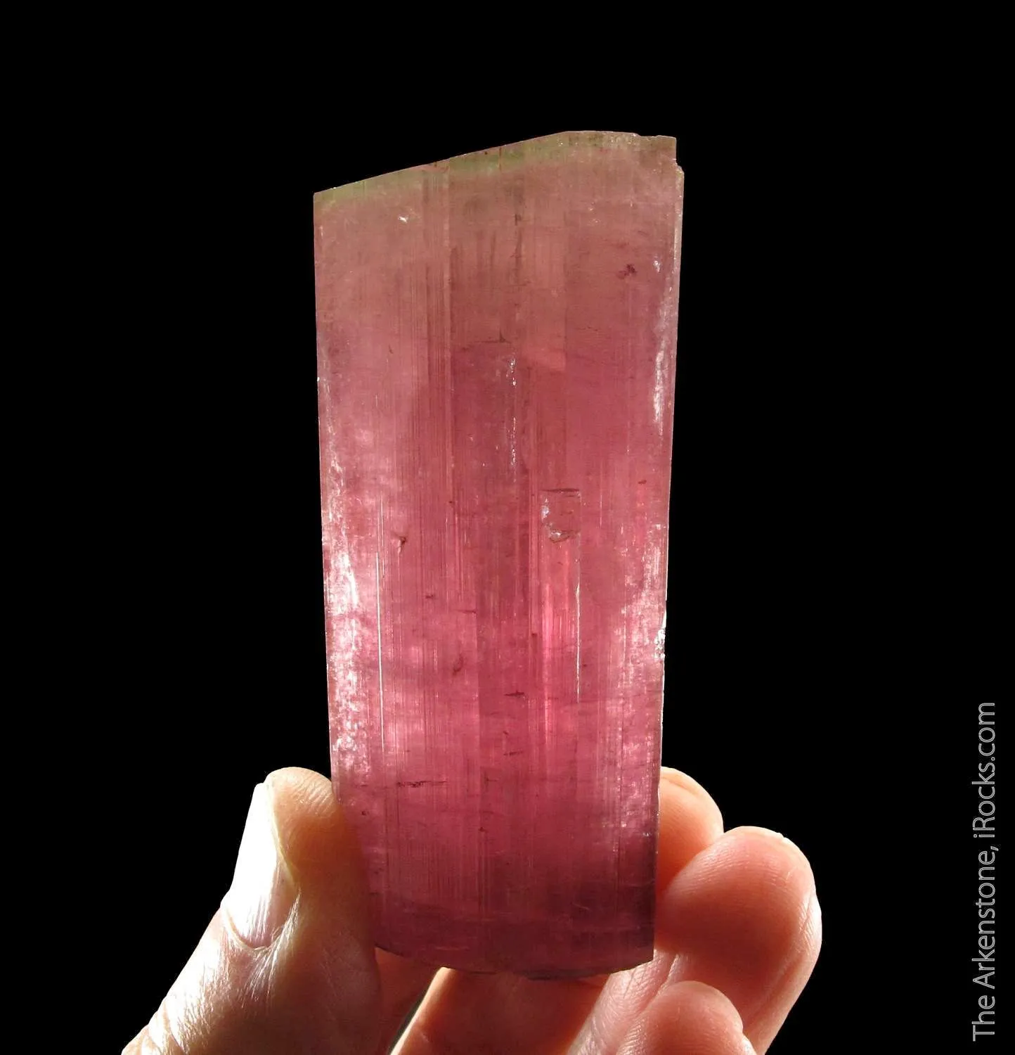Tourmaline var. Rubellite with Albite and Lepidolite - image 1
