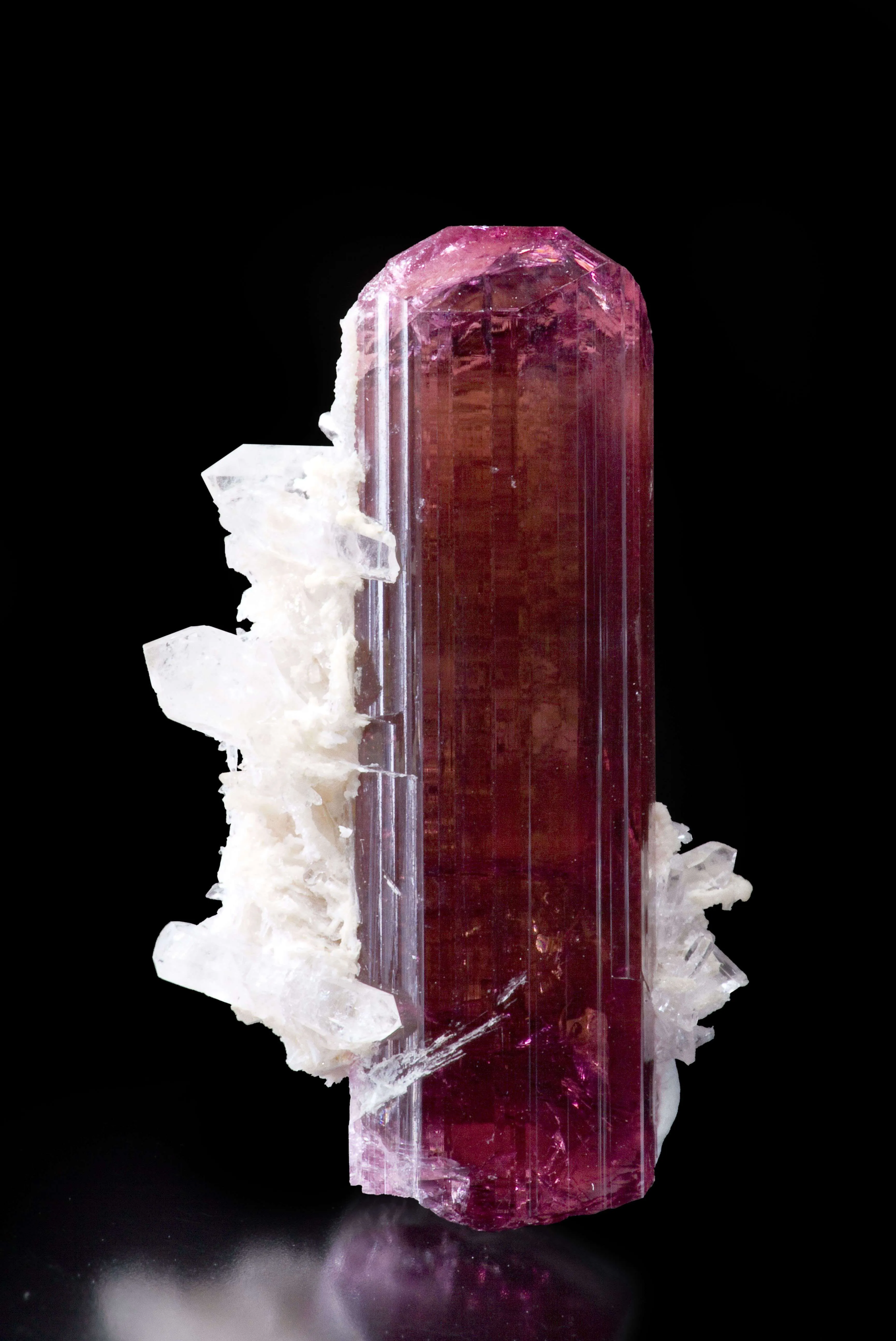 Tourmaline Var. Rubellite With Quartz - image 4