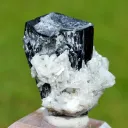 Tourmaline var. Schorl & Albite var. Cleavelandite 110 grams - Shigar Valley, Pakistan - image 5
