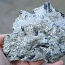 Tourmaline var. Schorl & Muscovite 482 grams - Thompson Peak, Plumas Co., California, USA - image 4