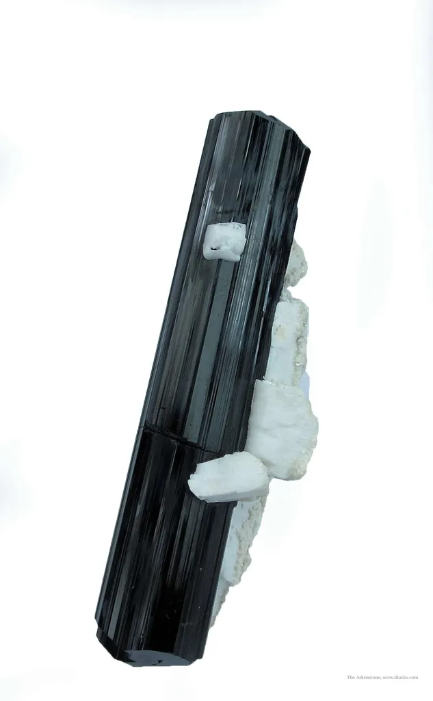 Tourmaline Var. Schorl With Albite - image 5