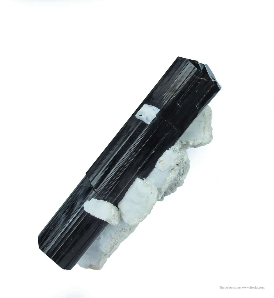 Tourmaline Var. Schorl With Albite - image 2