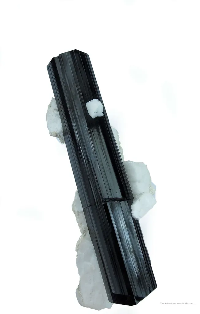 Tourmaline Var. Schorl With Albite - image 3