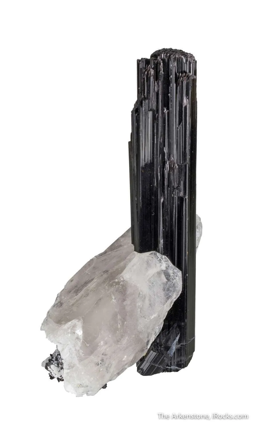 Tourmaline var. Schorl with Quartz - image 4