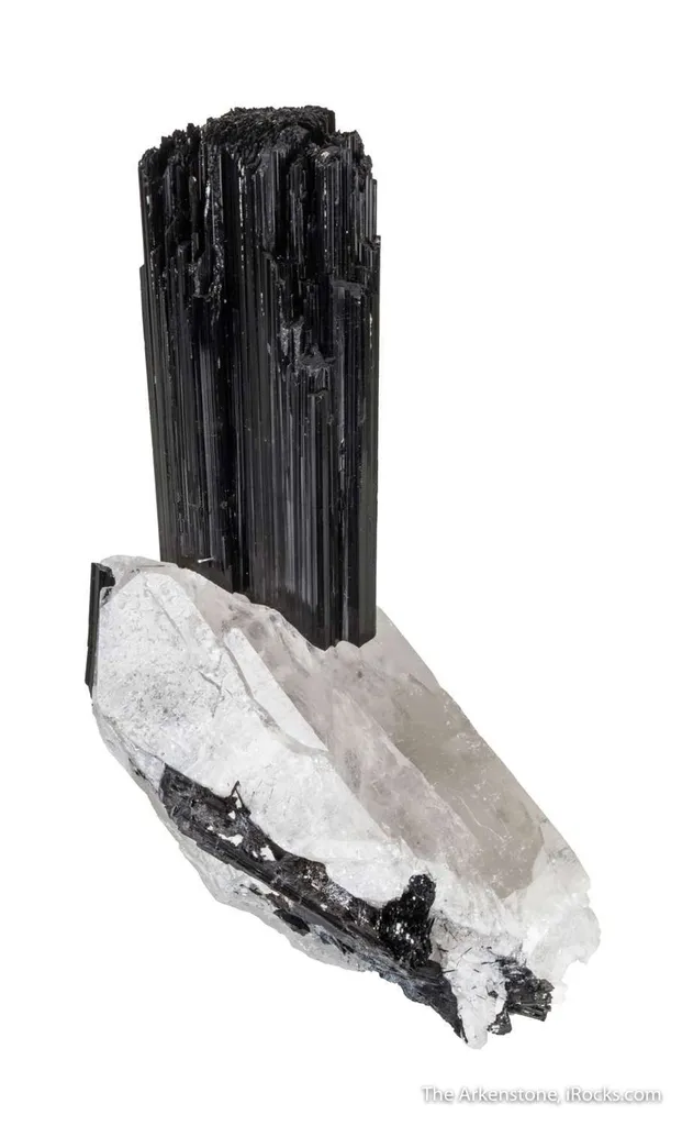 Tourmaline var. Schorl with Quartz - image 6