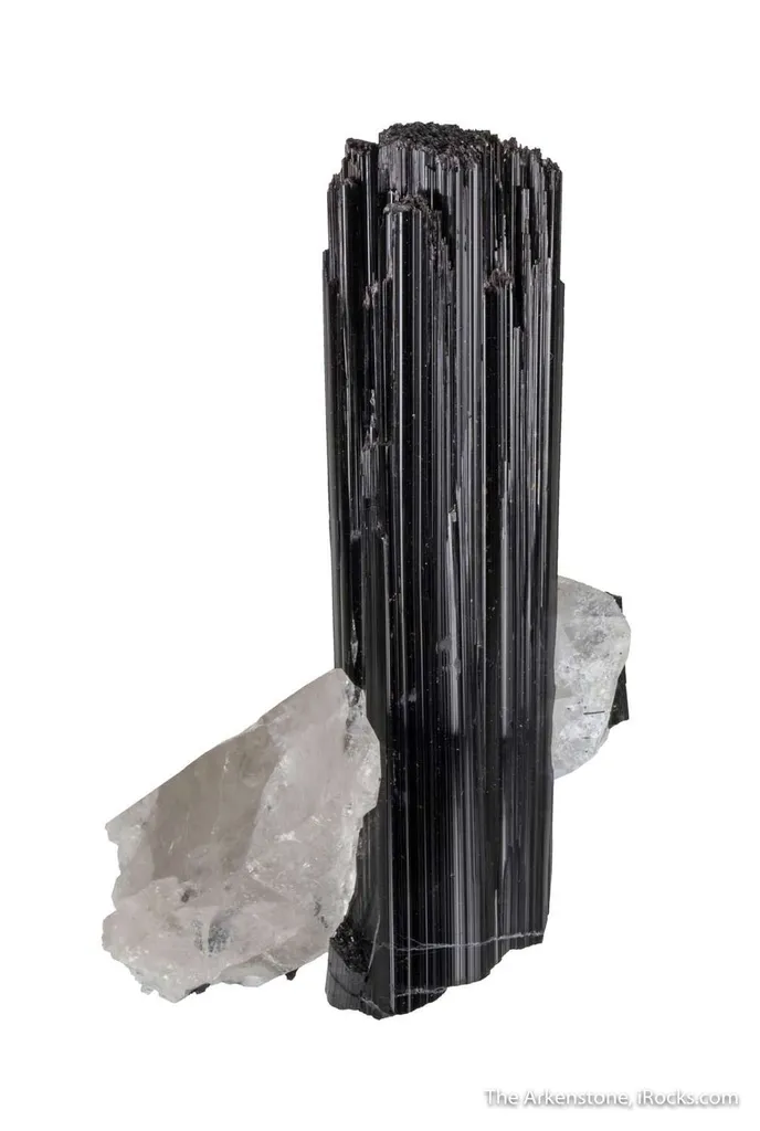 Tourmaline var. Schorl with Quartz - image 3