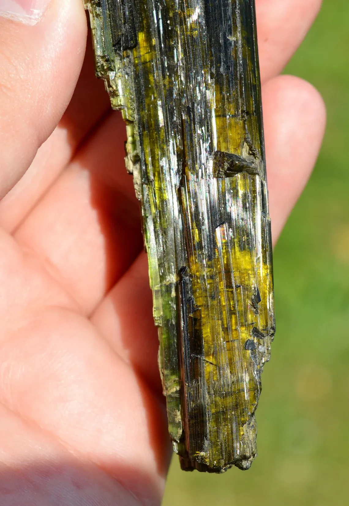 Tourmaline var: Verdelite 248 grams - Sahatany Valley, Ibity, Vakinankaratra, Madagascar - image 3