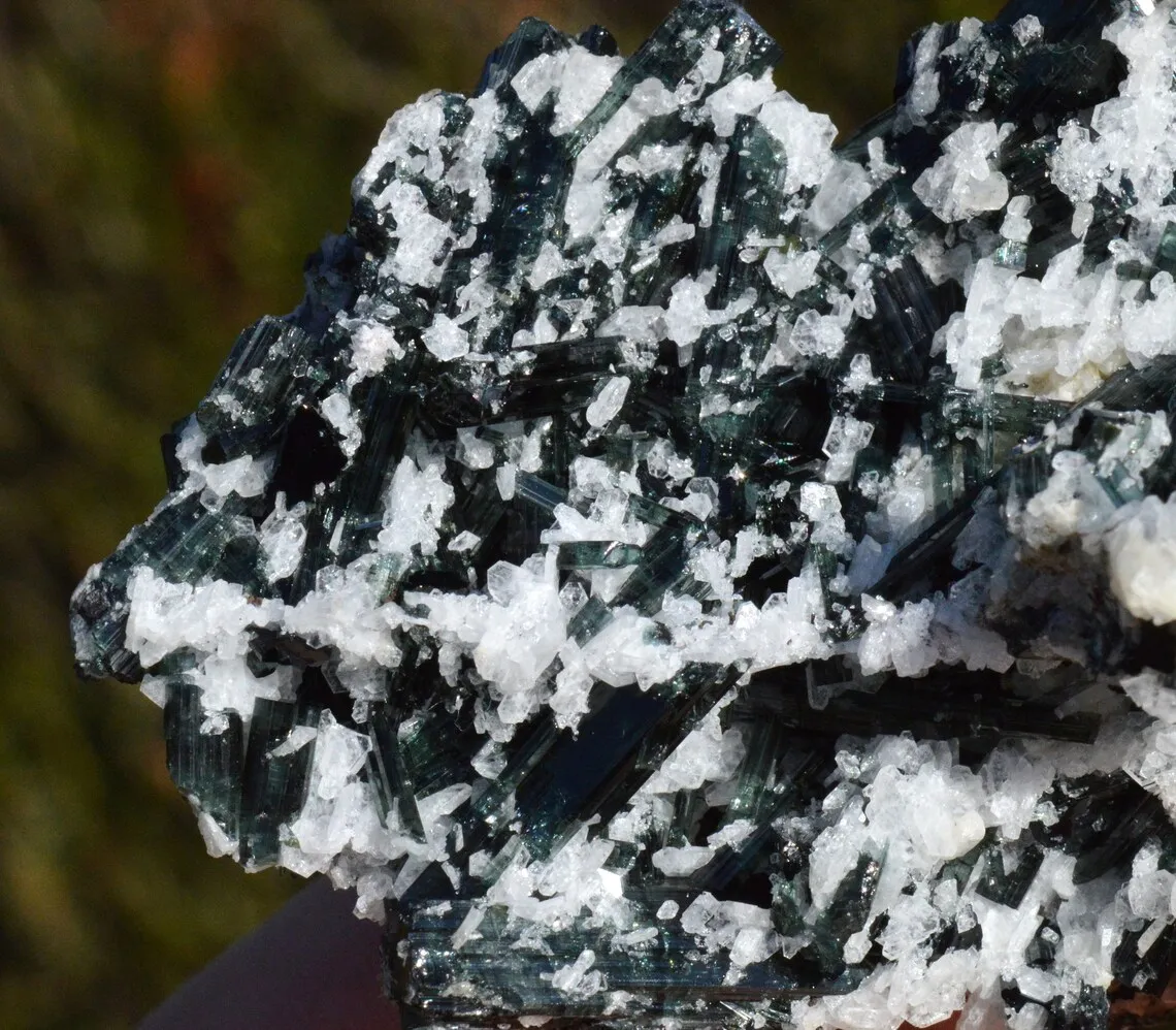 Tourmaline var. Verdelite & Quartz 145 grams - Minas Gerais, Brazil - image 5