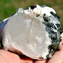 Tourmaline var. Verdelite & Quartz - 610 grams - Minas Gerais, Brazil - image 6