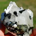 Tourmaline var. Verdelite & Quartz - 610 grams - Minas Gerais, Brazil - image 8