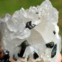 Tourmaline var. Verdelite & Quartz - 610 grams - Minas Gerais, Brazil - image 9