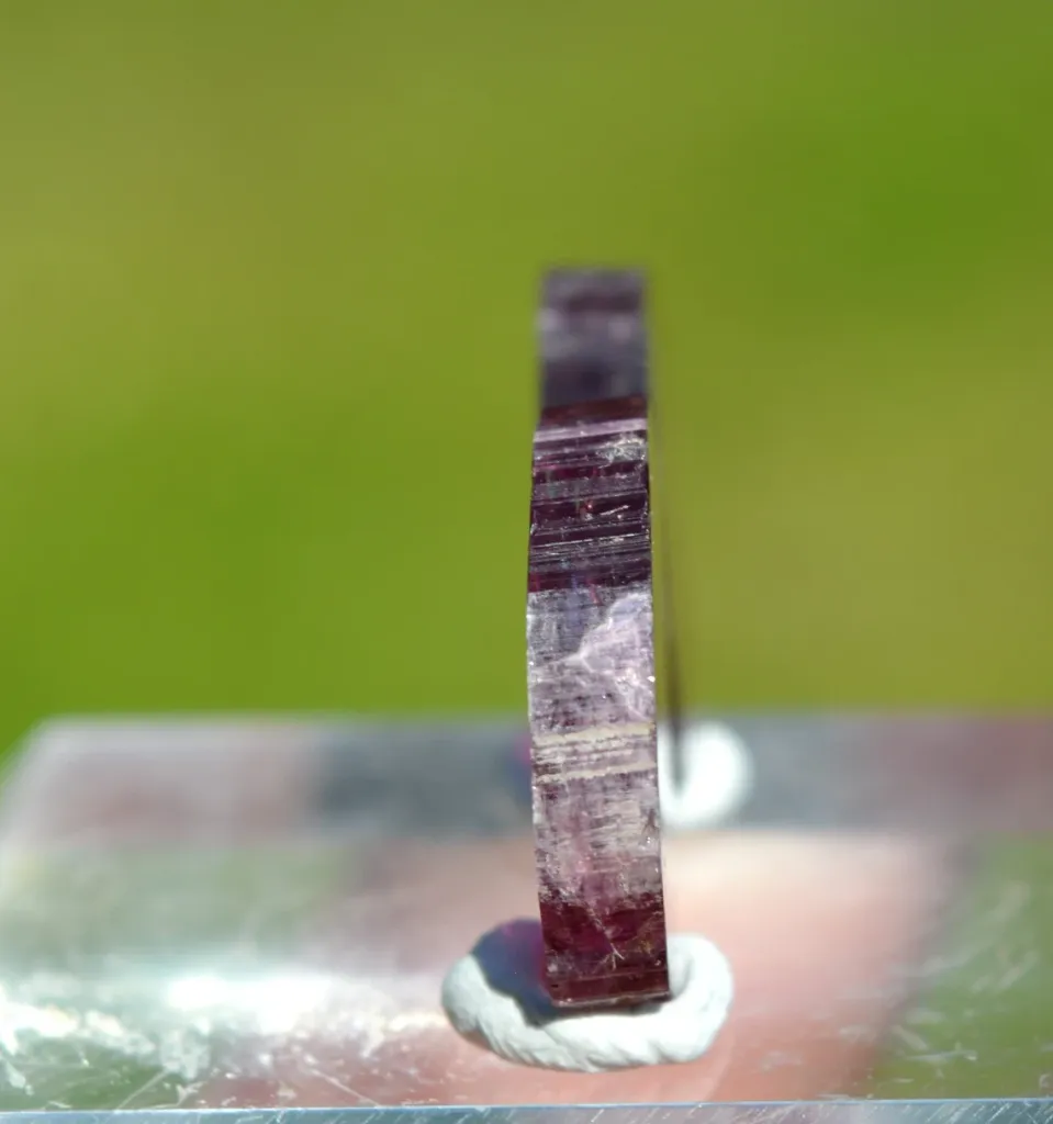 Tourmaline "Watermelon" 22 carats - Pederneira mine, São José da Safira, Minas Gerais, Brazil - image 8