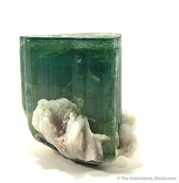 Tourmaline With Albite image