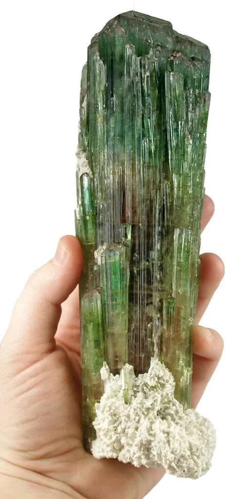 Tourmaline With Albite image
