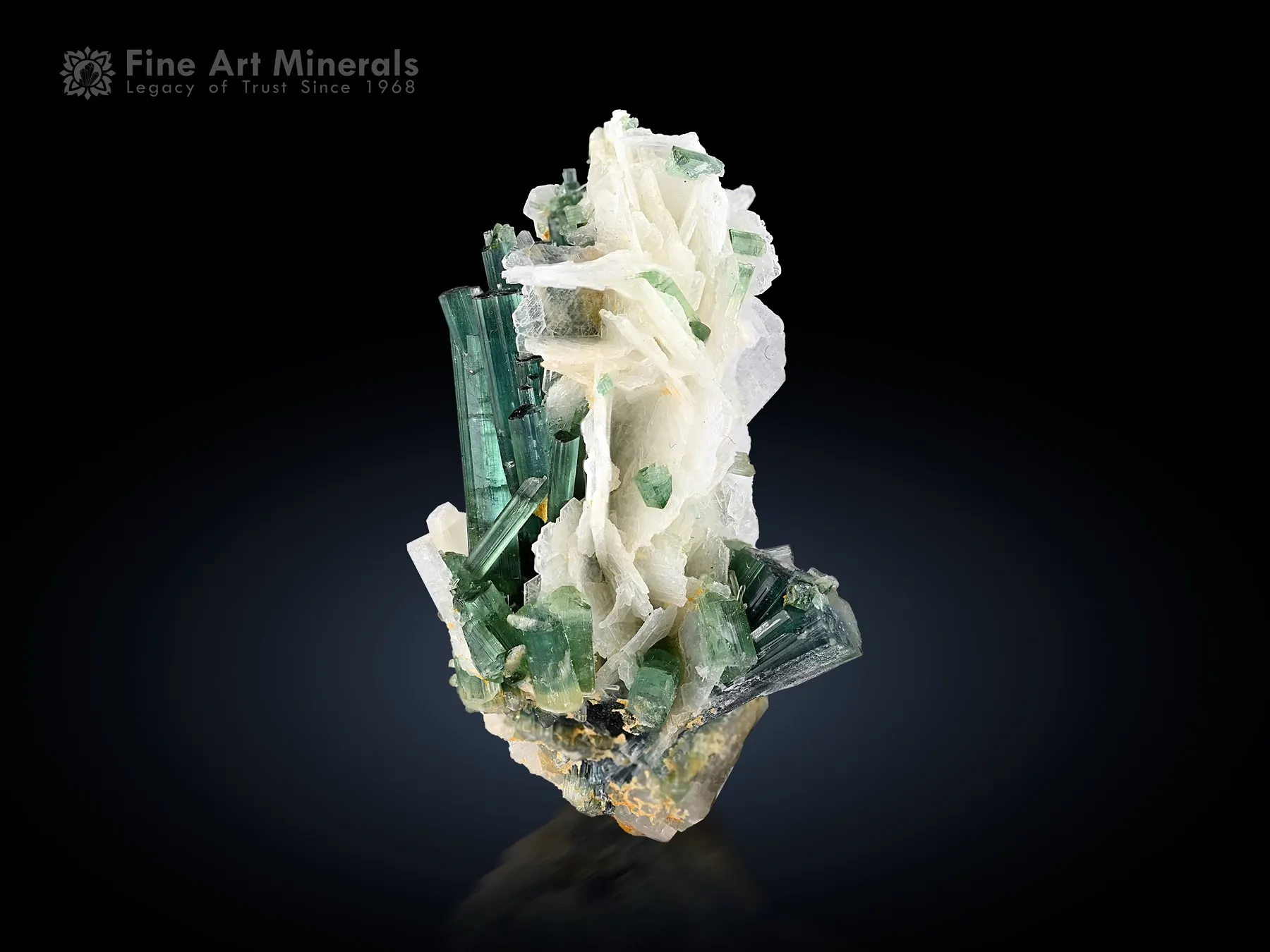 Tourmaline with Albite from Kunar Afghanistan - image 2