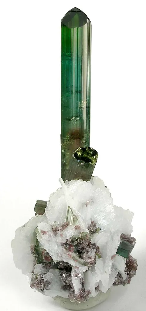 Tourmaline With Cleavelandite - image 3