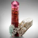 Tourmaline with Cleavelandite and Quartz - image 2