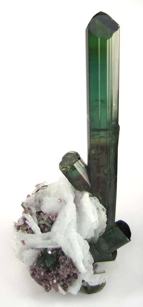 Tourmaline With Cleavelandite - image 8