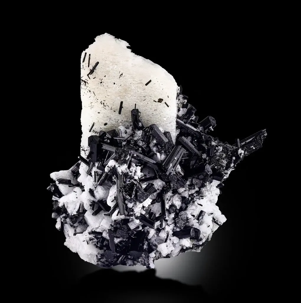 Tourmaline with Feldspar - image 2