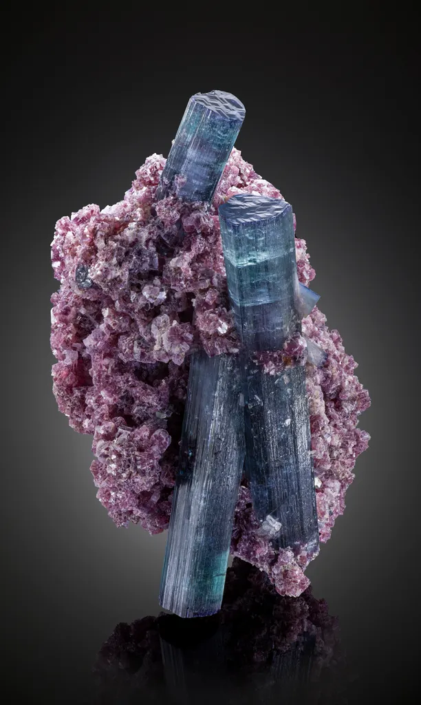 Tourmaline with Lepidolite image