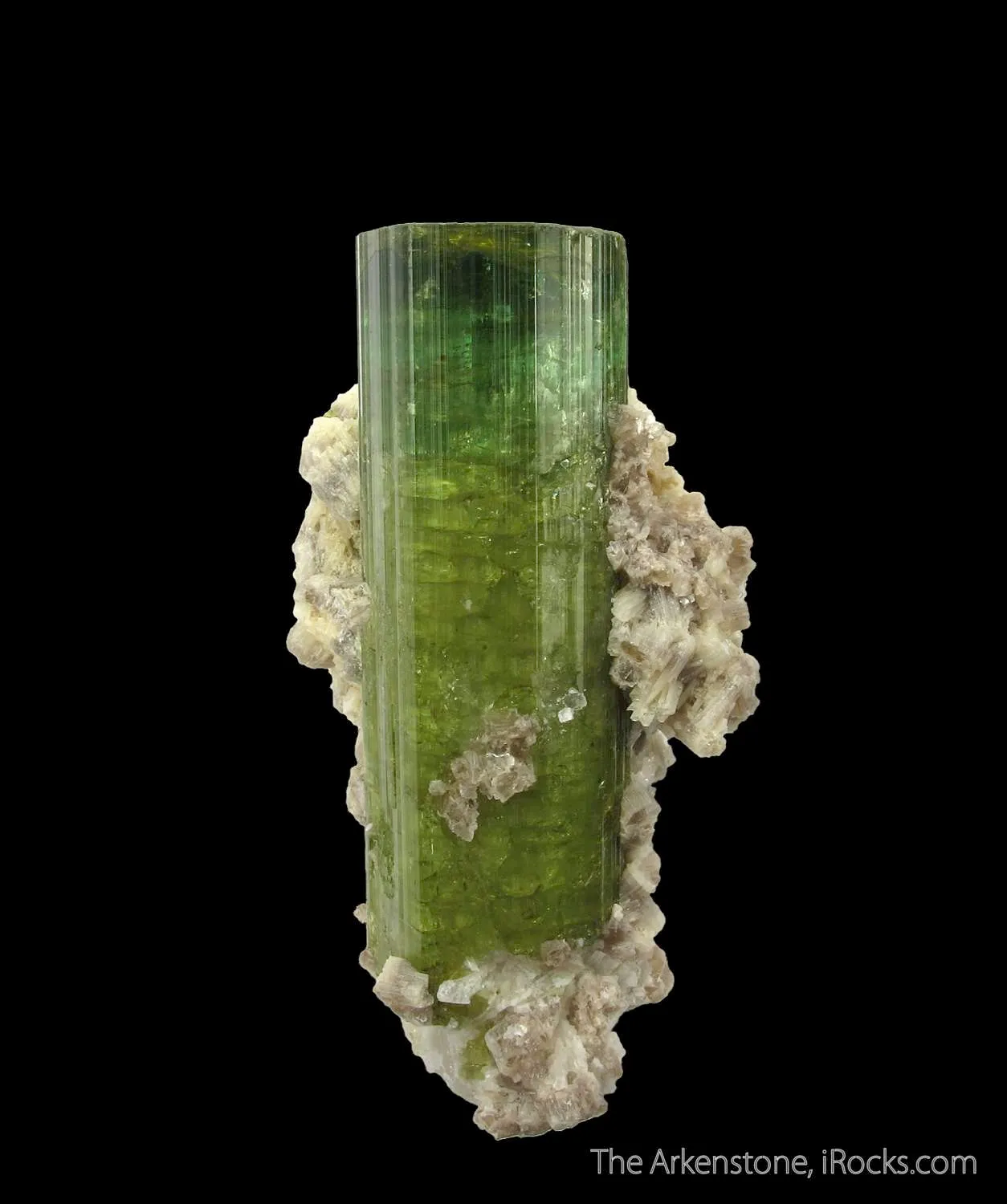Tourmaline with Lepidolite and Albite - image 1